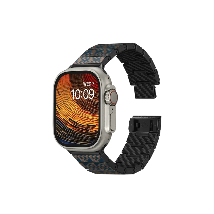 Pitaka Dreamland Chroma Carbon Band For Apple Watch 42/44/45/49mm (Watch Not Included) - Tashqila Pitaka Dreamland Chroma Carbon Band For Apple Watch 42/44/45/49mm (Watch Not Included) - Tashqila